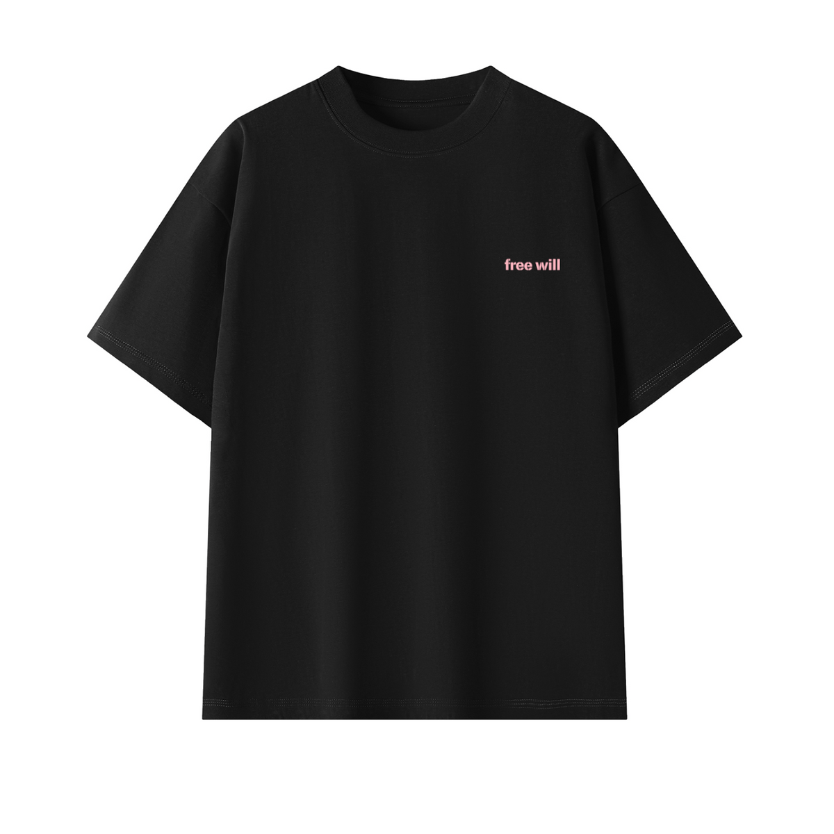 Choices Black Oversized T-Shirt