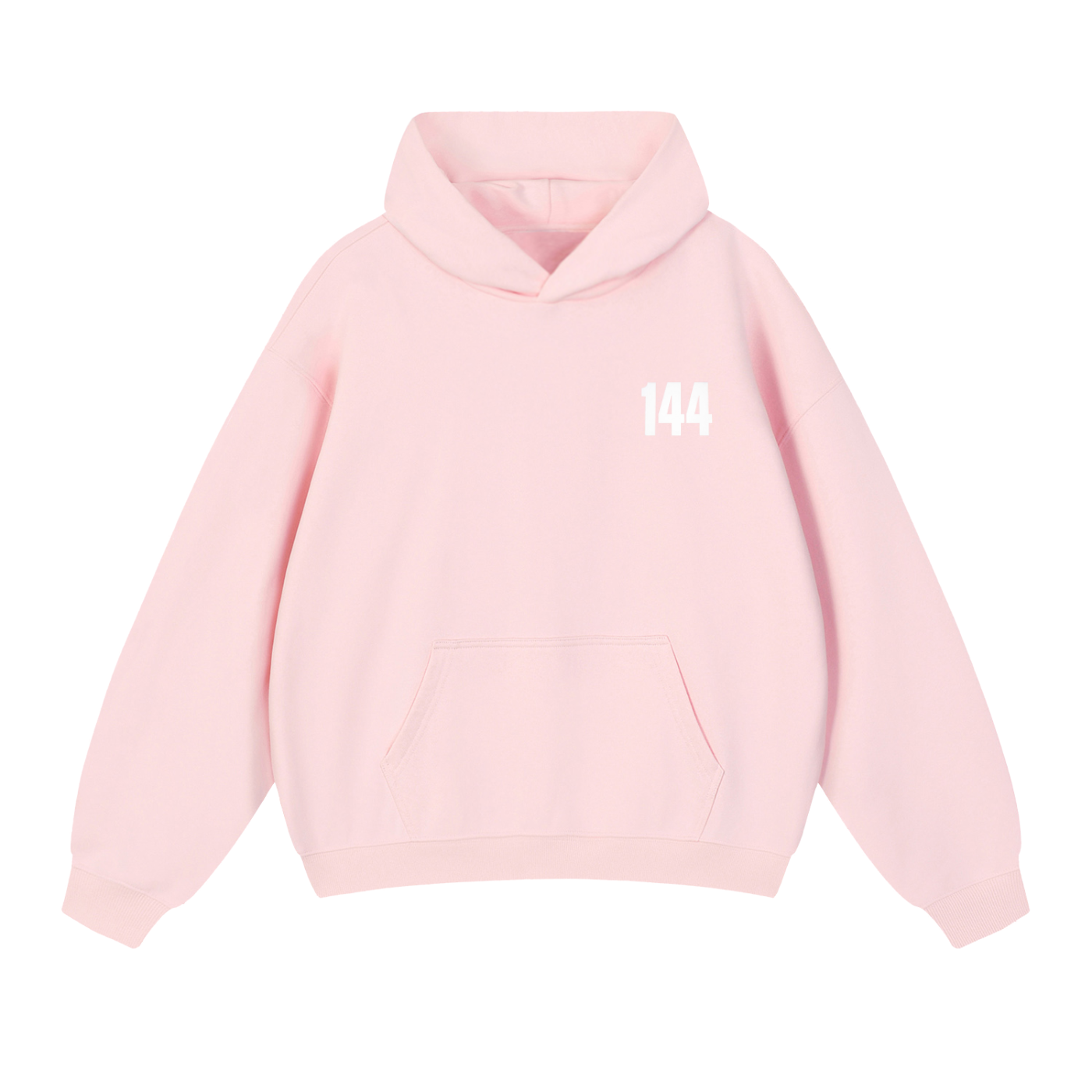 192 Baby Pink 144 Heavyweight Hoodie