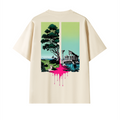 217 The Split (Apricot) Oversized T-Shirt