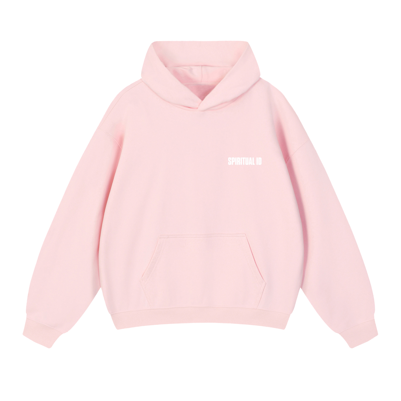 Baby Pink Mushroom Essential Heavyweight Hoodie
