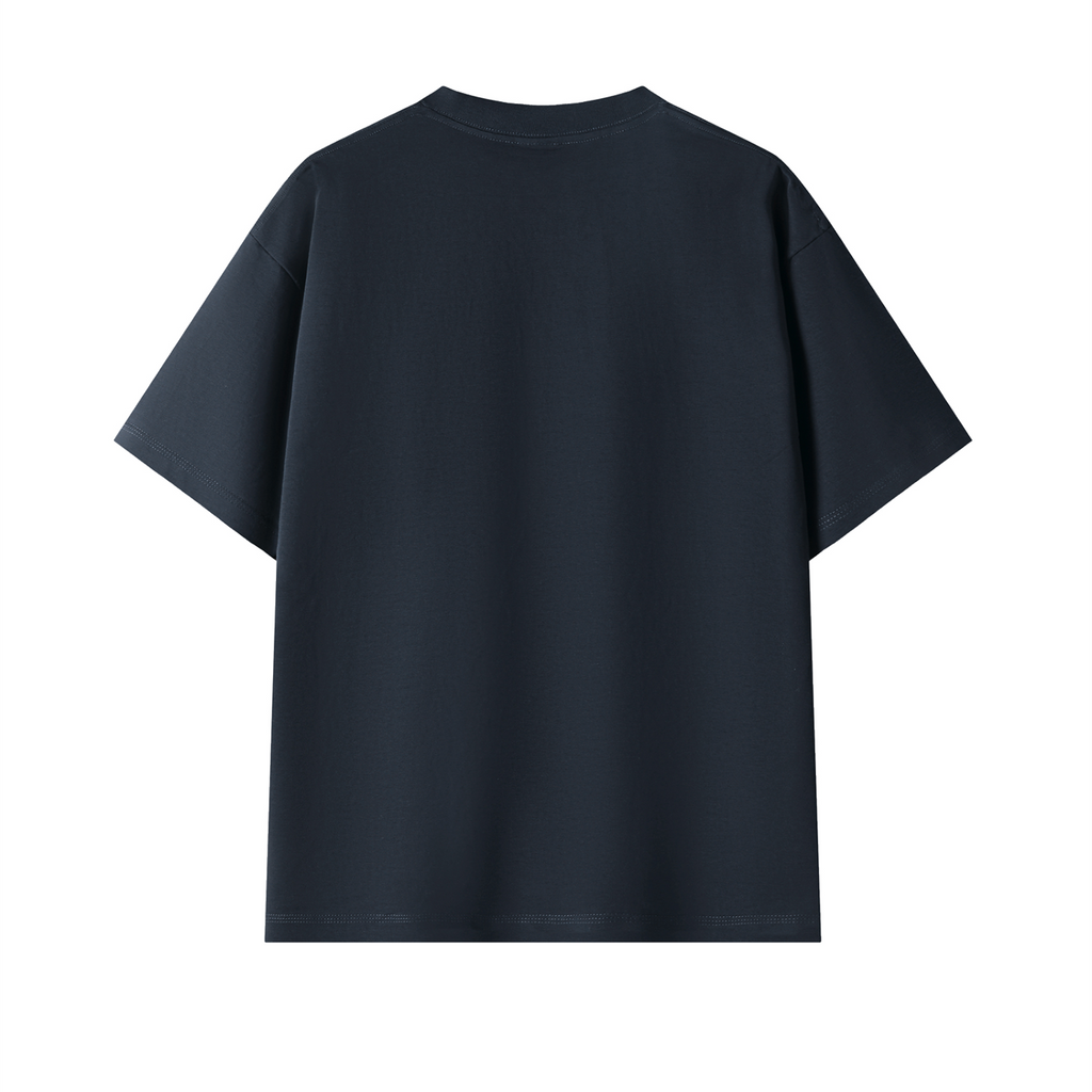 184 Navy Spiritual ID Oversized T-Shirt