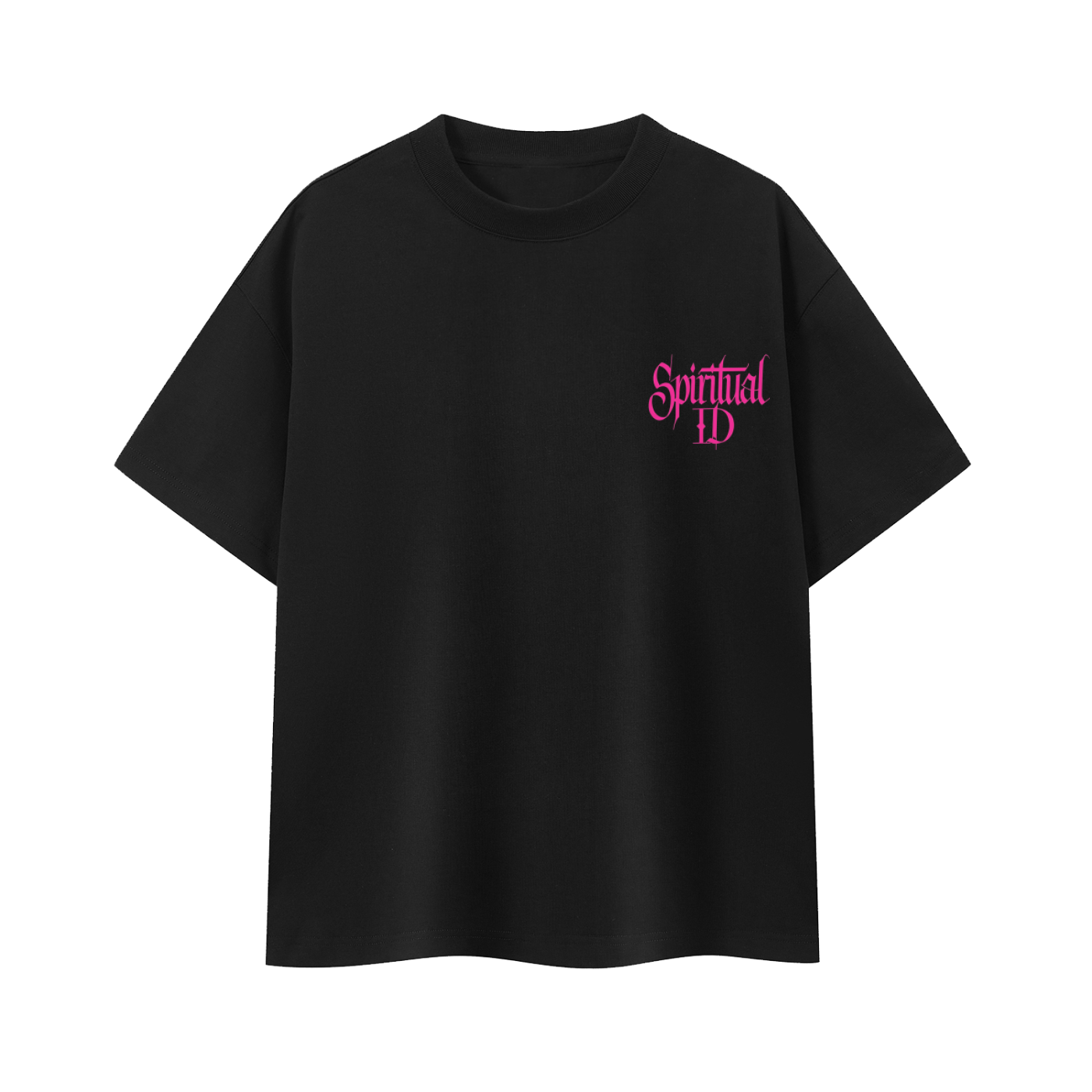 Liberty Boxy Oversized Black T-Shirt