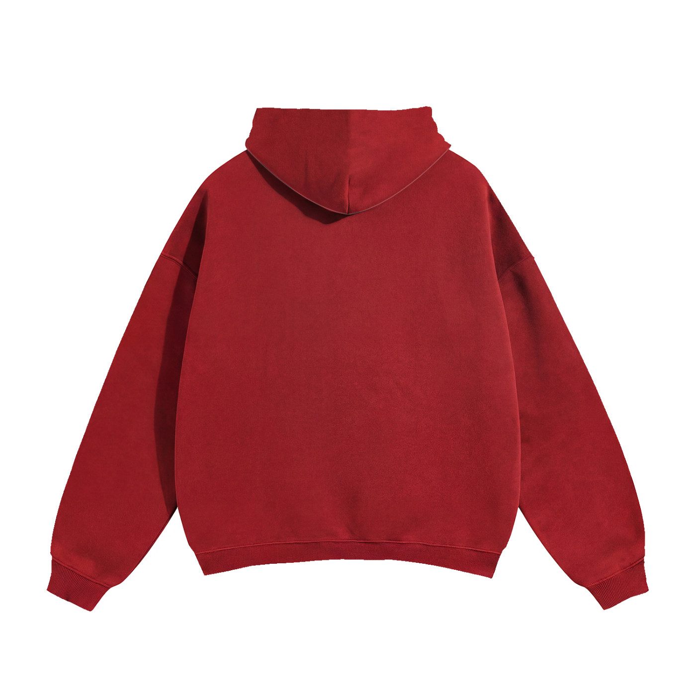 34 Red 144 Oversize Fleeced Hoodie