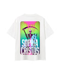 Boxy Sophia Oversized White T-Shirt
