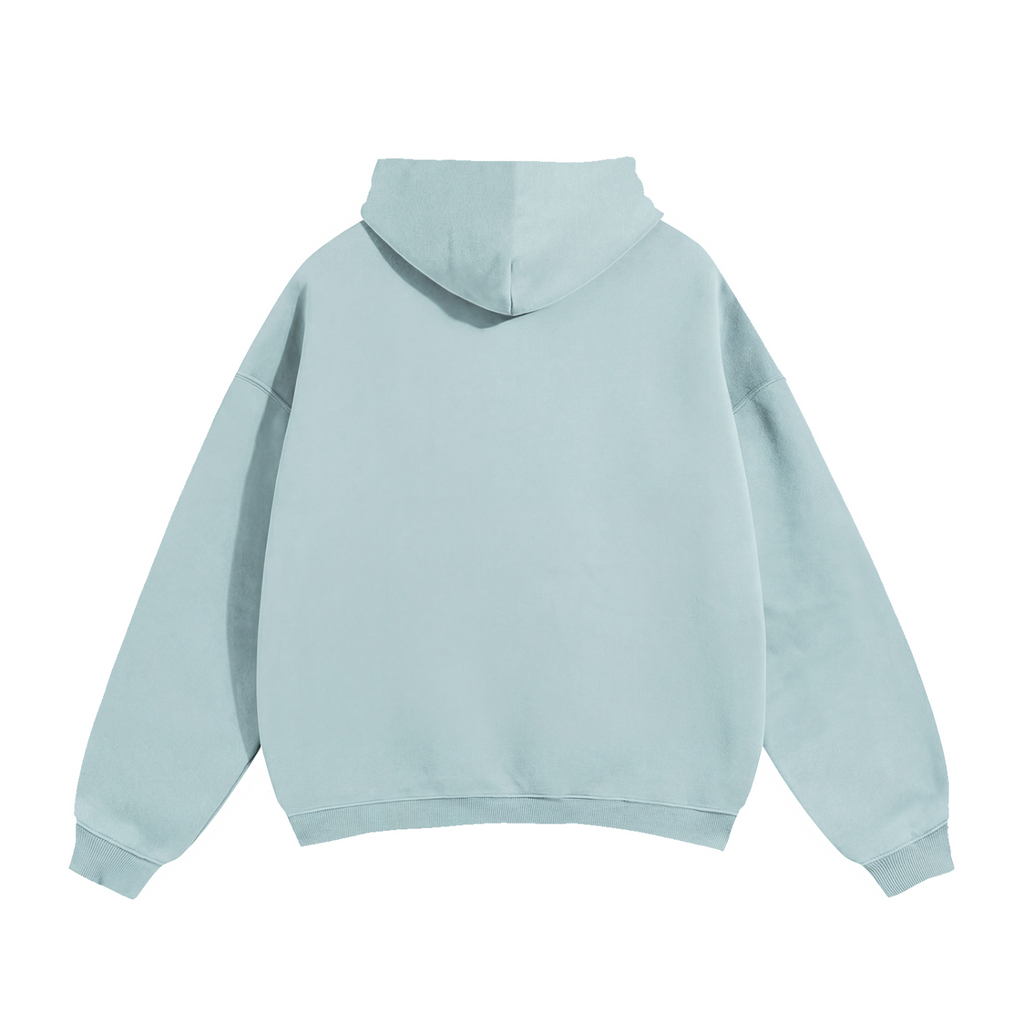 35 Sky Blue 144 Oversize Fleeced Hoodie