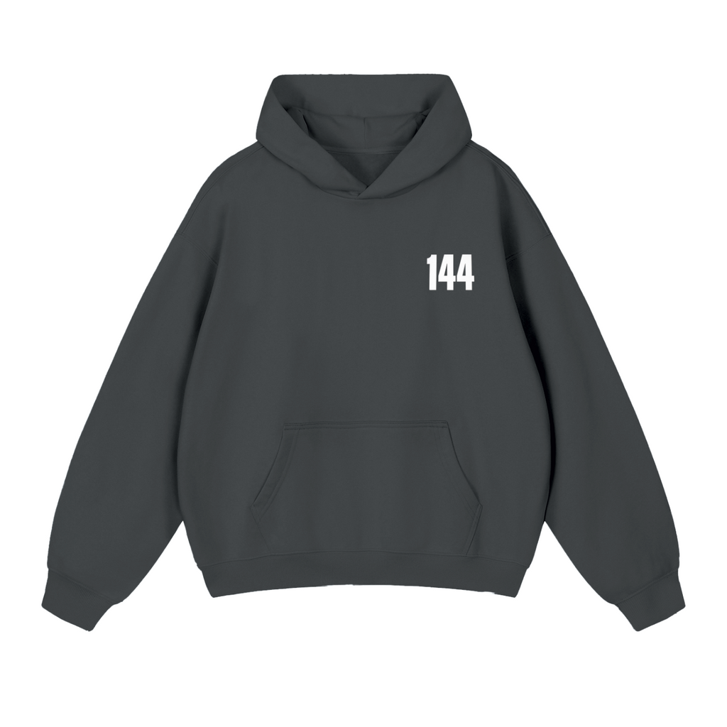 63 Dark Grey 144 Heavyweight Hoodie