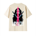 Cream Loyalty Unisex Oversized T-Shirt