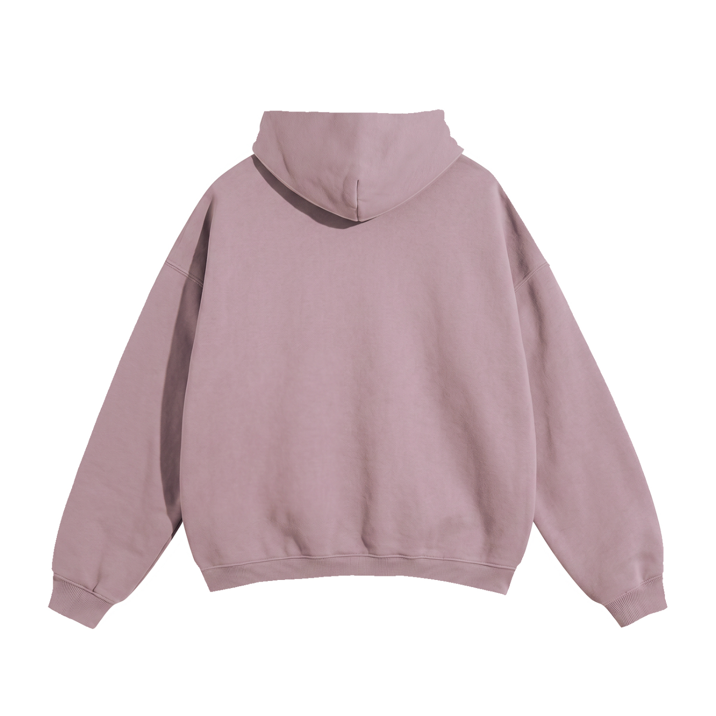 98 Oversize Dark Pink Fleeced Hoodie