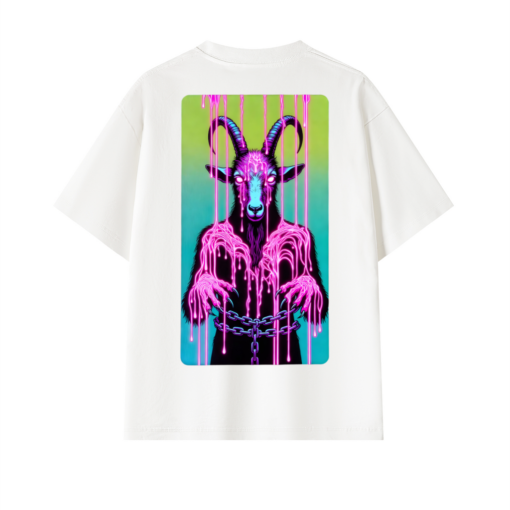 Crazy White Unisex Oversized T-Shirt