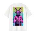 Crazy White Unisex Oversized T-Shirt