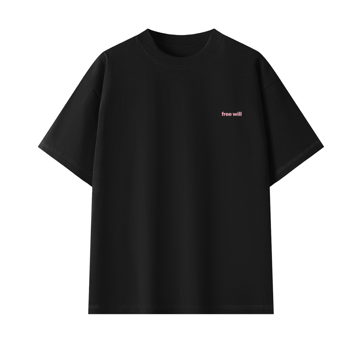 230 Area 51 Black Oversized T-Shirt