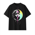 10 Black Lunar Oversized T-Shirt