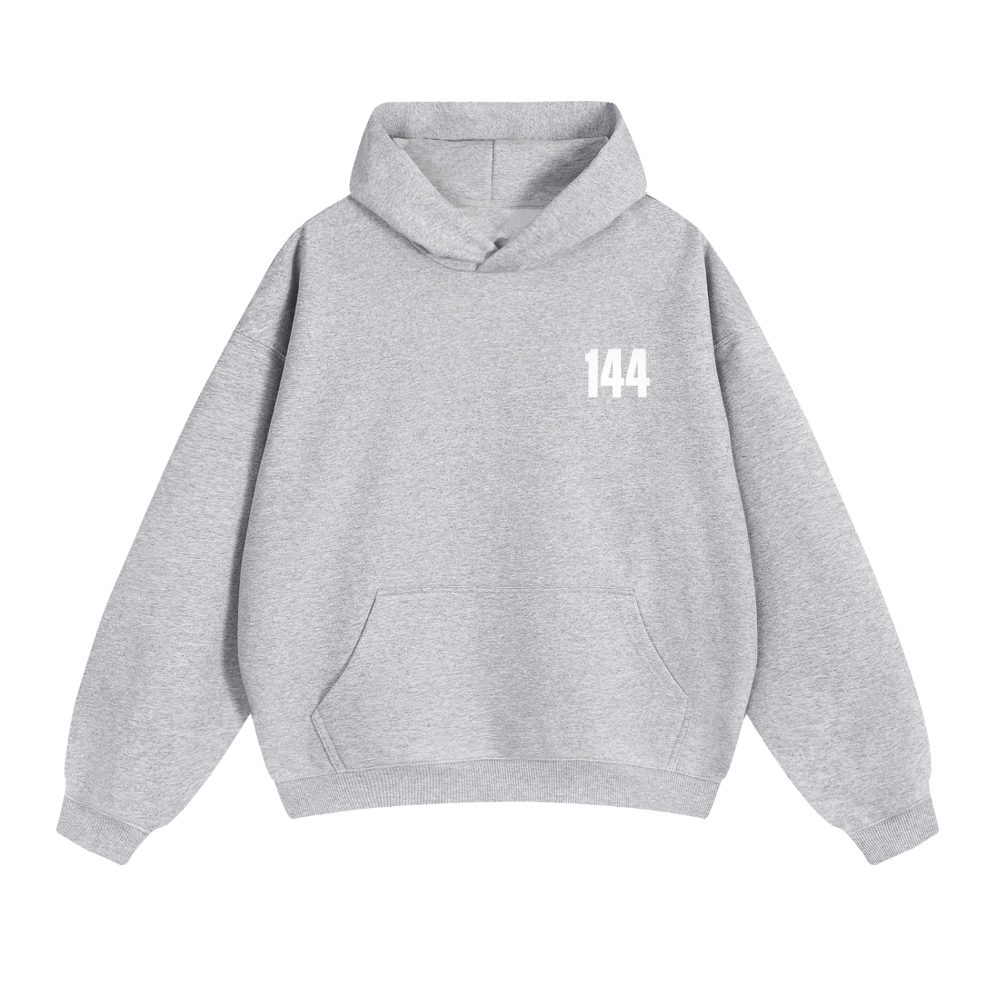 142 Grey 144 Heavyweight Hoodie