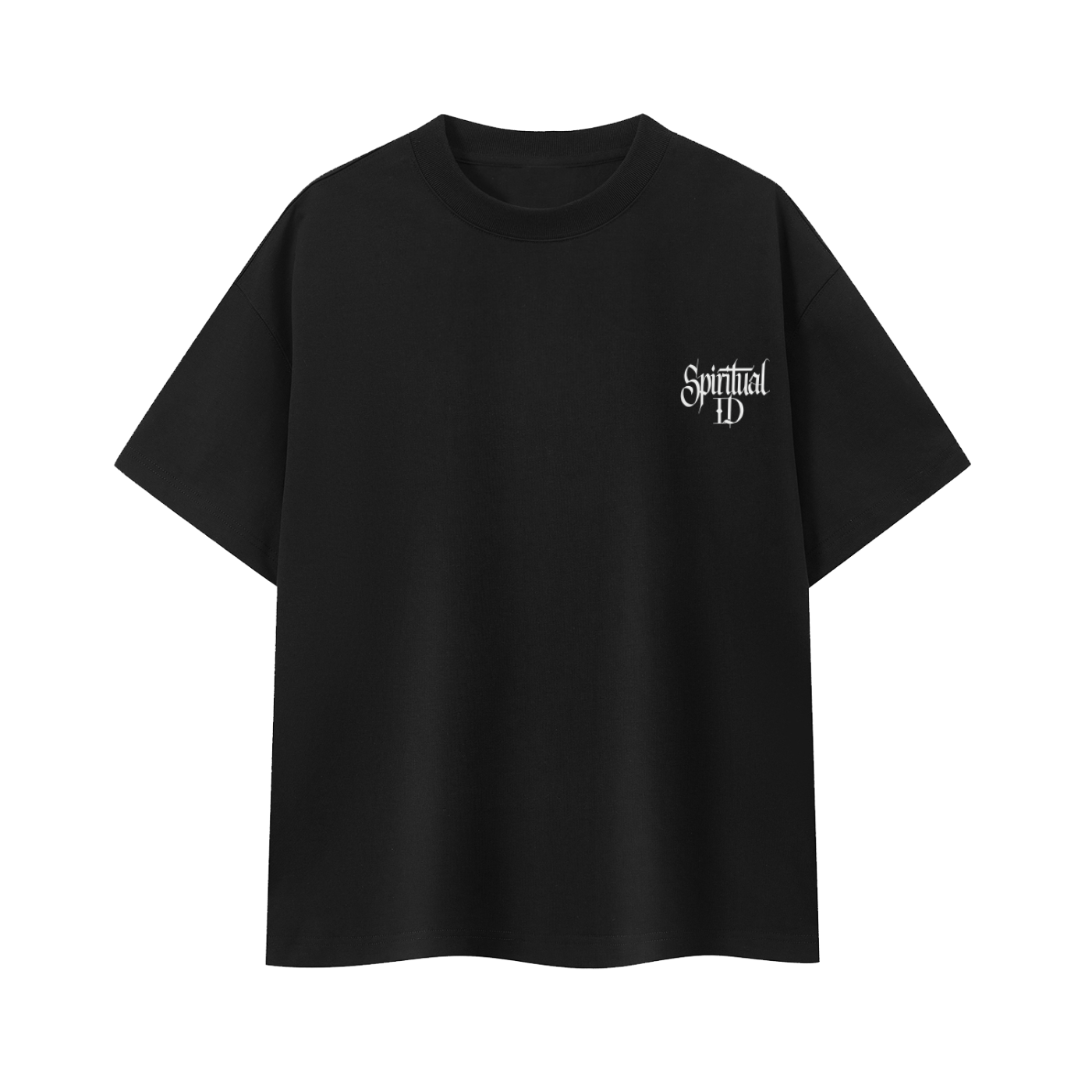 Black Boxy Oversized Atlantis T-Shirt