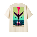 222 Cream Star Oversized T-Shirt