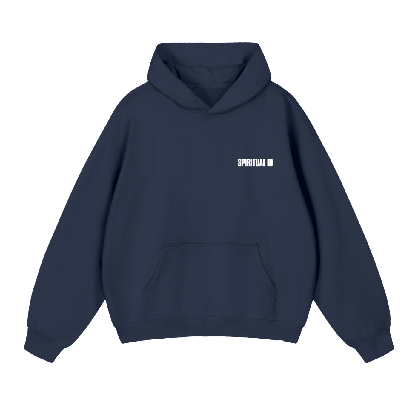 Nave Blue and Yellow Essential Heavyweight Mushroom Hoodie