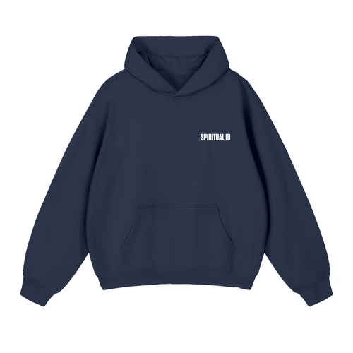 151 Navy Blue Mushroom Heavyweight Hoodie
