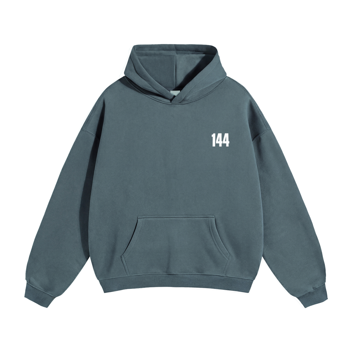 17 Midnight Blue 144 Oversize Fleeced Hoodie