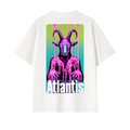 Atlantis Off White Heavyweight Cotton T-Shirt