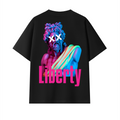 Liberty Black Oversized T-Shirt