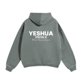 224 Christ Consciousness Grey Oversize Fleeced Hoodie