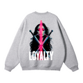Fleeced Grey Loyalty Sweatshirt