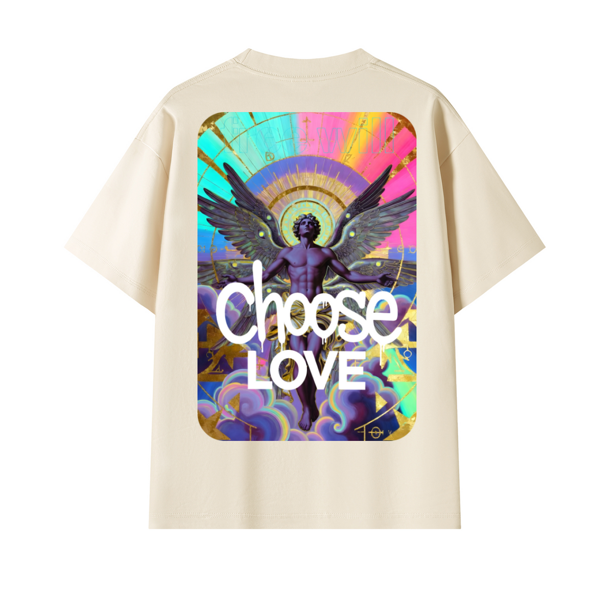 189 Angelic Realm Oversized T-Shirt
