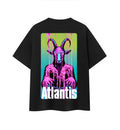 Black Boxy Oversized Atlantis T-Shirt
