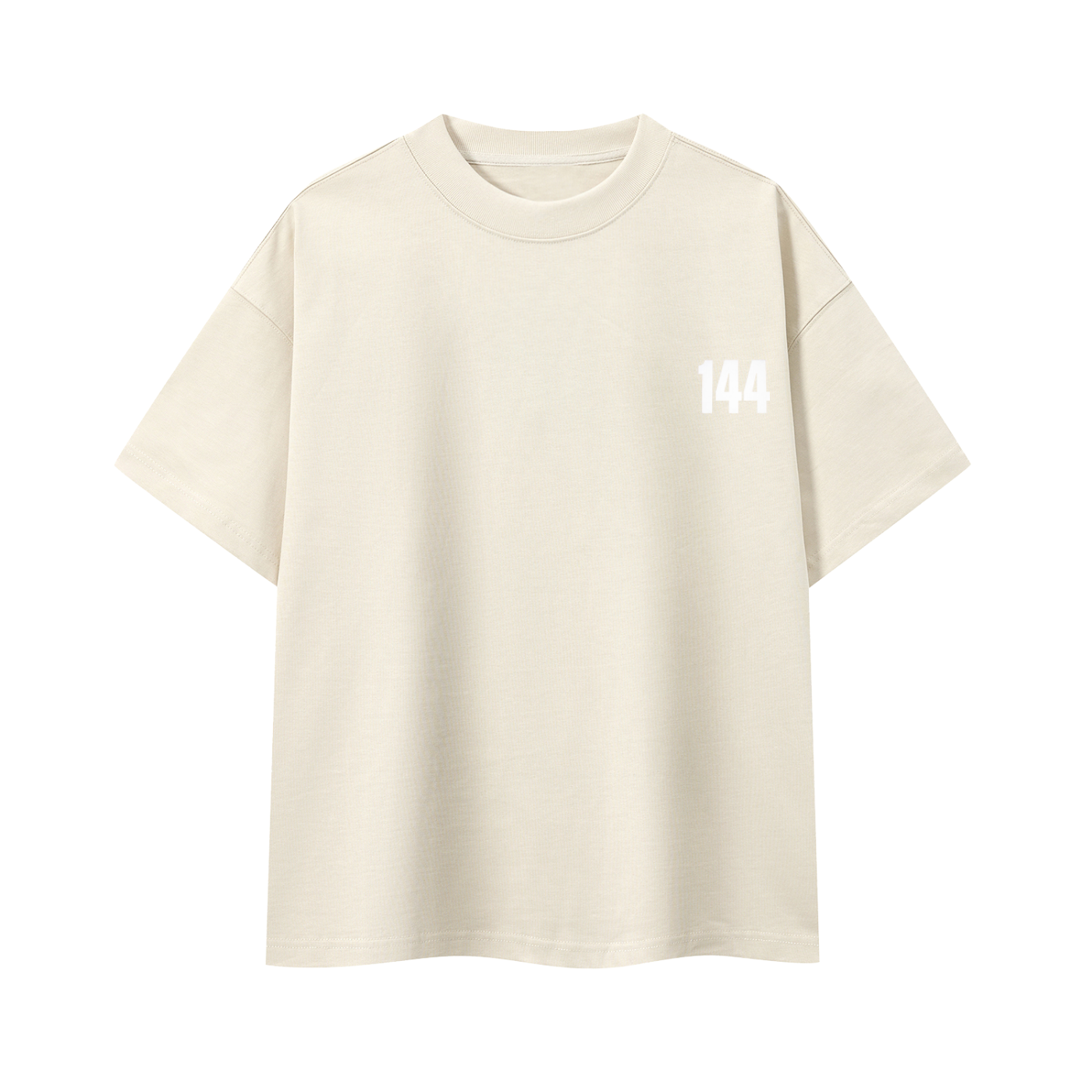 Boxy Mild Apricot Blessed Oversized T-Shirt