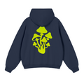 Nave Blue and Yellow Essential Heavyweight Mushroom Hoodie