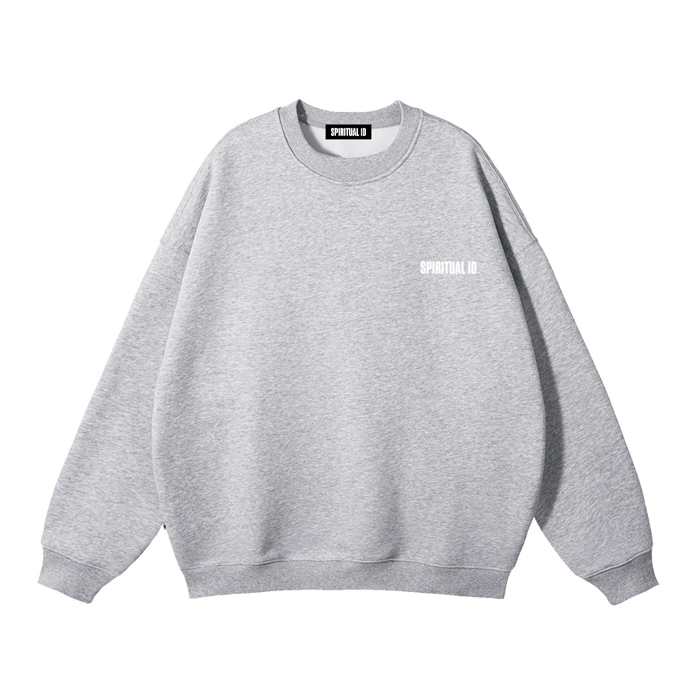 Grey Based Fleeced Sweatshirt
