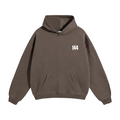 209 Brown 144 Oversize Fleeced Hoodie