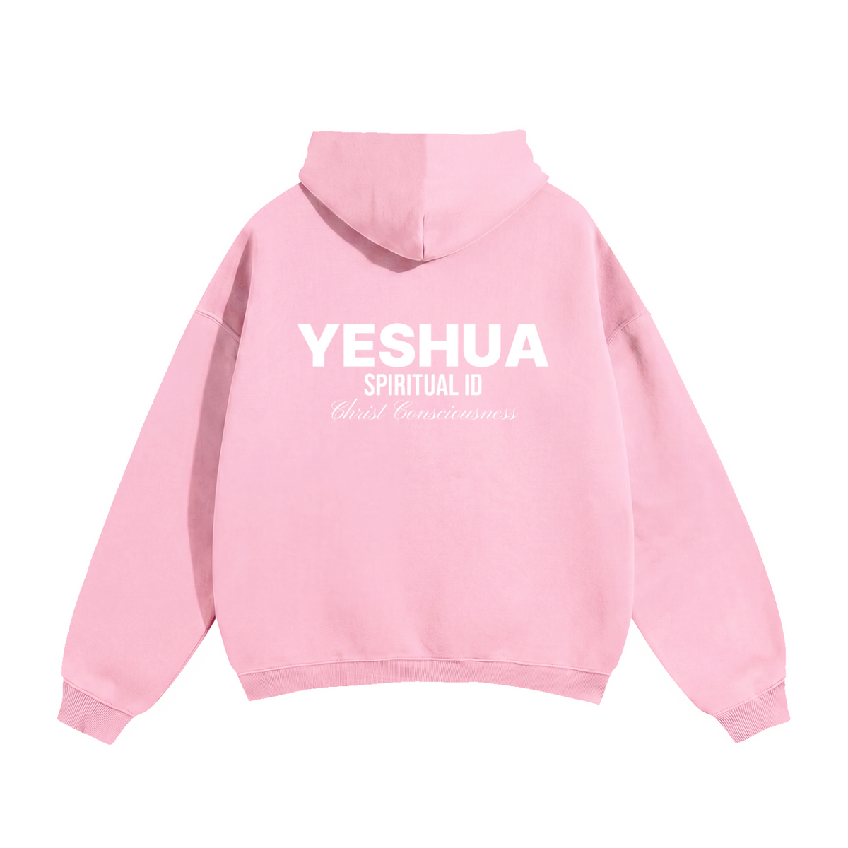 168 Christ Consciousness Pink Oversize Fleeced Hoodie