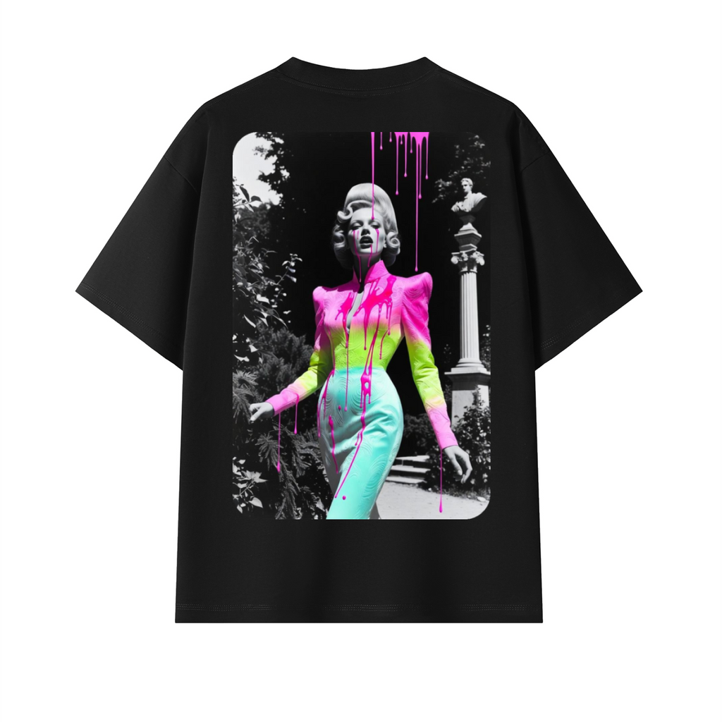 29 Summer 55 Black Oversized T-Shirt