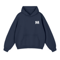 121 Navy Blue 144 Heavyweight Hoodie