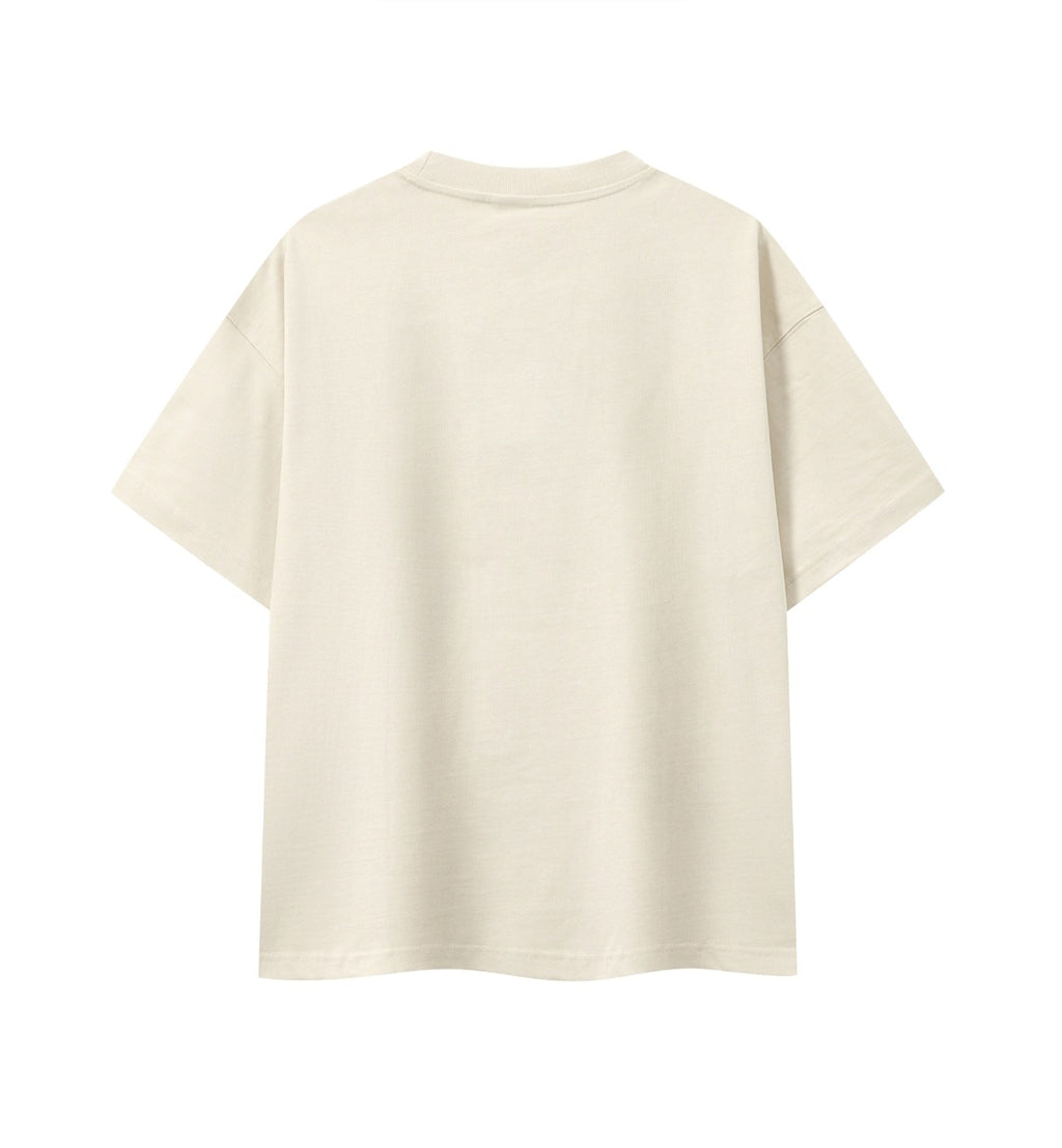 Boxy 144 Oversized T-Shirt Mild Apricot