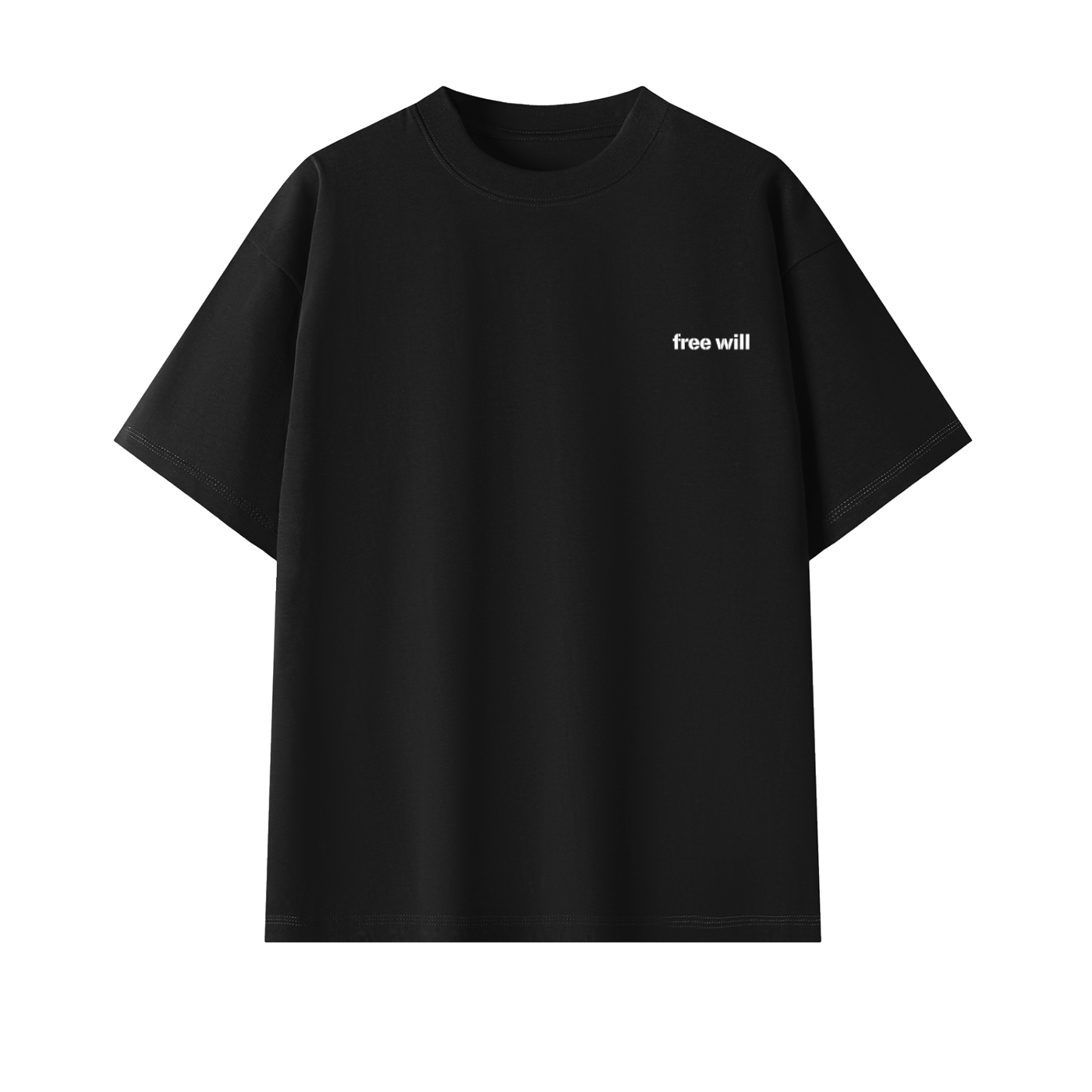 29 Summer 55 Black Oversized T-Shirt