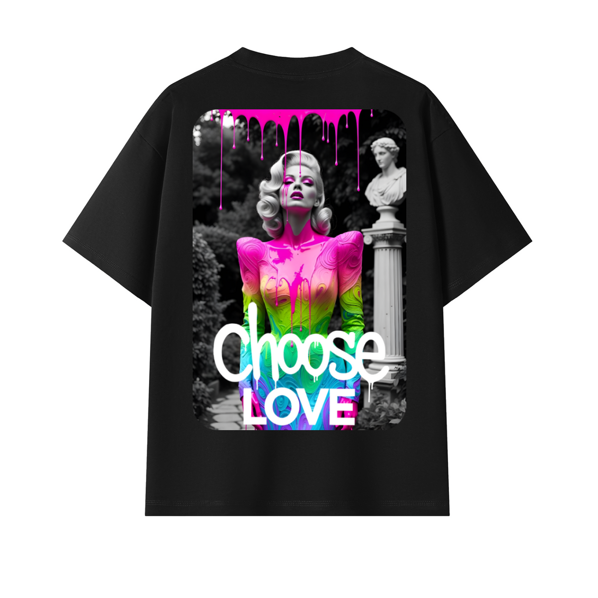 Choices Black Oversized T-Shirt