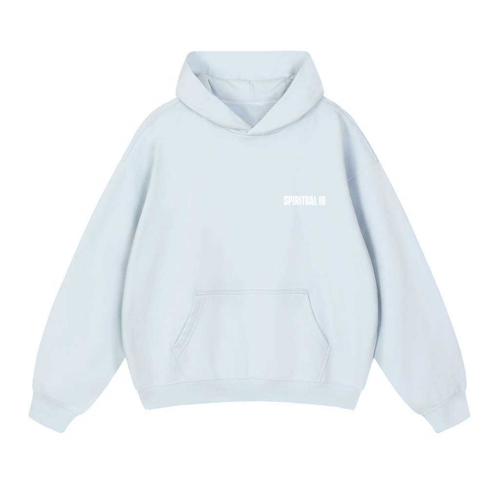 Baby Blue Mushroom Essential Heavyweight Hoodie