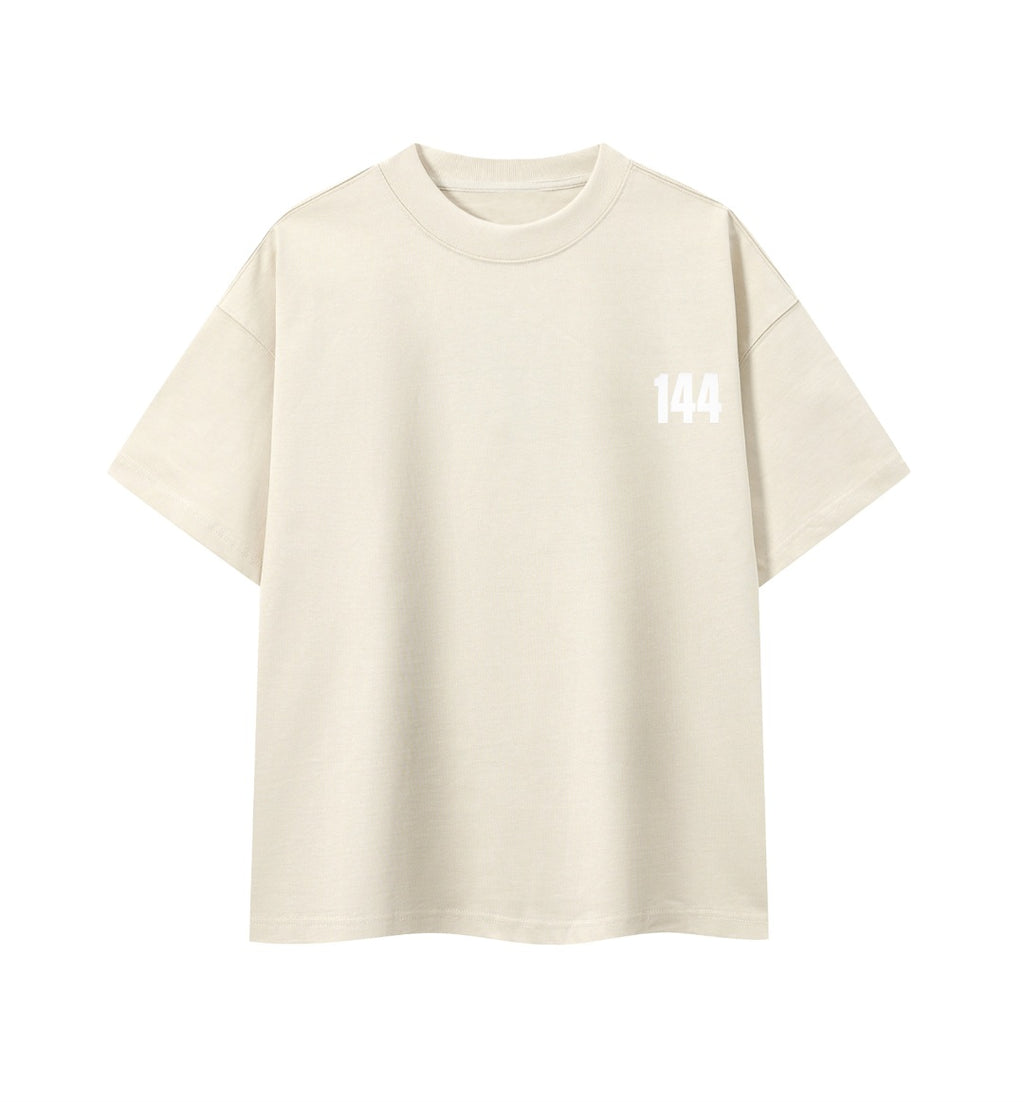 Boxy 144 Oversized T-Shirt Mild Apricot