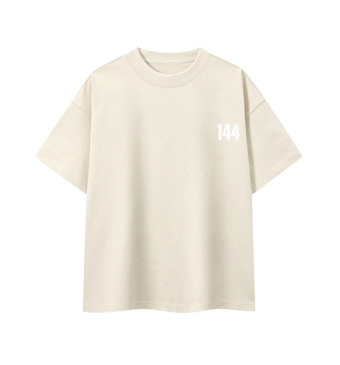 Boxy 144 Oversized T-Shirt Mild Apricot