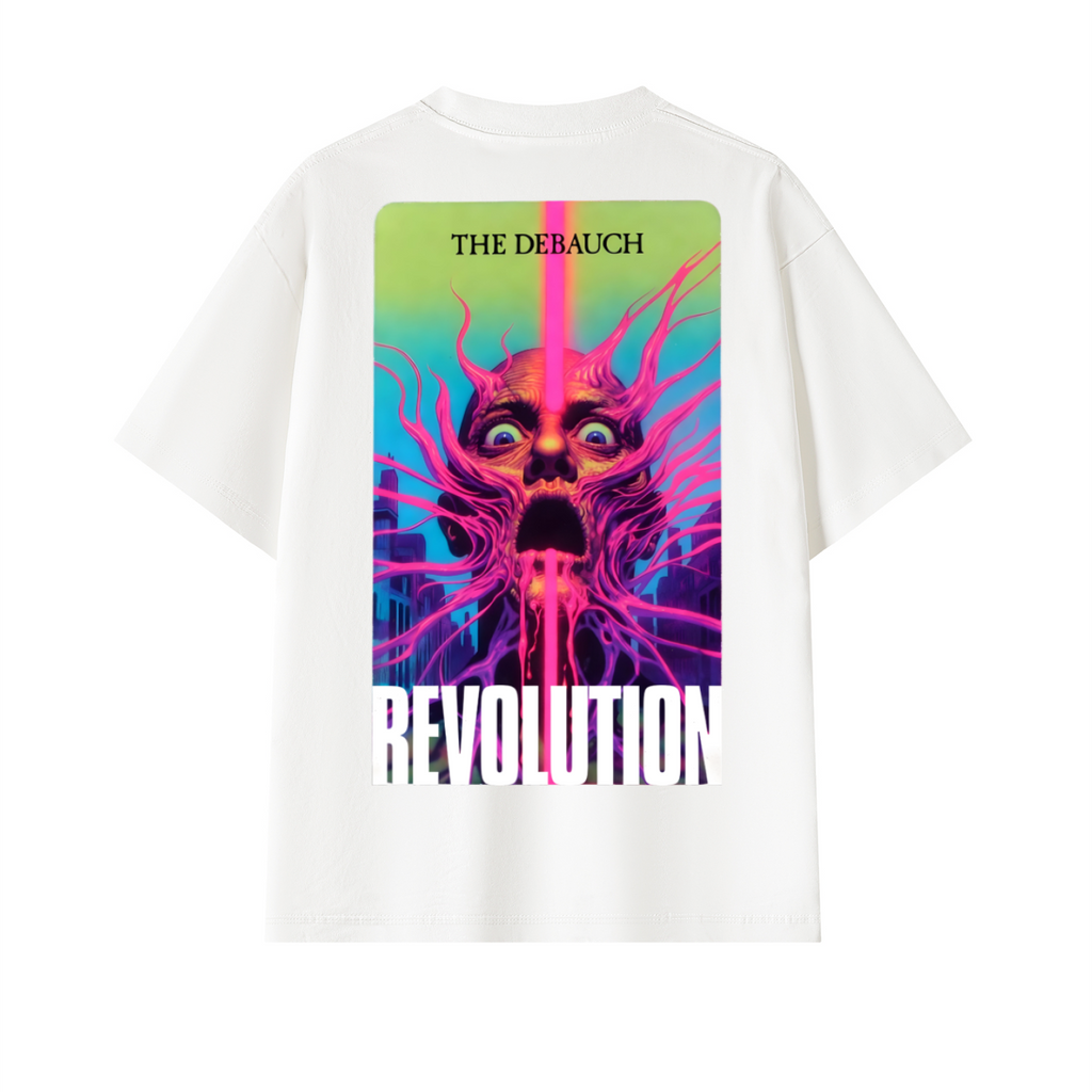 Abstract Revolution Oversized T-Shirt